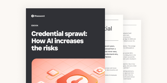 Credential sprawl: How AI increases credential risks